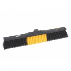 SafeBrush Harde Bezem Polyester zwart/geel 60cm