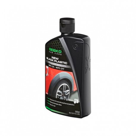 Gecko New Black Plastic & Trim Hersteller Fles 500ml