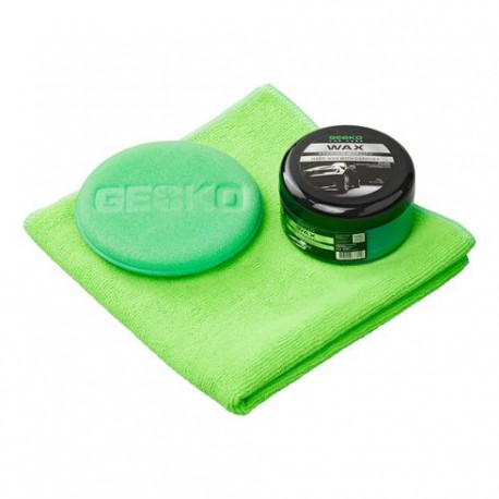 Gecko Harde Wax 150ml incl. Microvezeldoek en Spons Giftbox