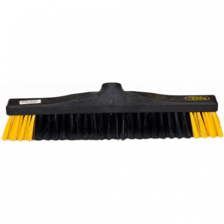 SafeBrush Zachte bezem Combi zwart/geel 40cm