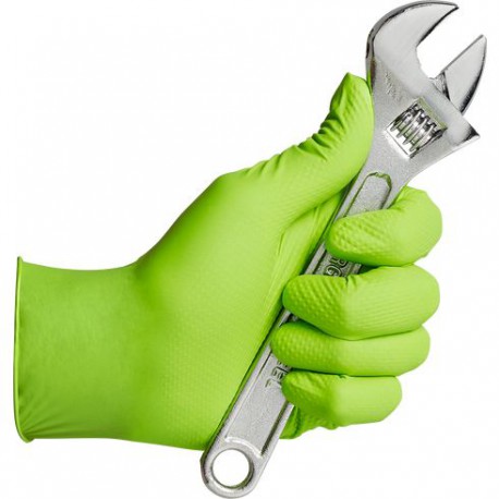 Gripp-It Nitril Handschoen Groen Maat XL Doos 50st